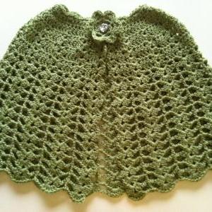 Lacy Cape Crochet Pattern Pdf 12-040